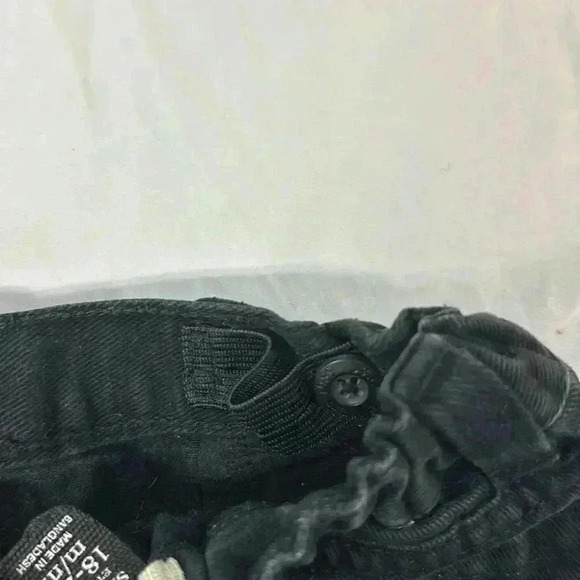 The Children's Place - black denim toddler jeans. Size 18-24 months - Picture 5 of 5